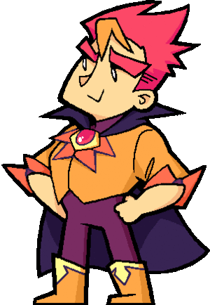 animated idle sprite of kaz from beastieball